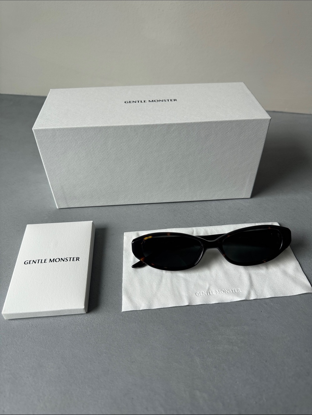 gentle monster monica-t9 tortoise brown black sunglasses - Picture 11 of 16